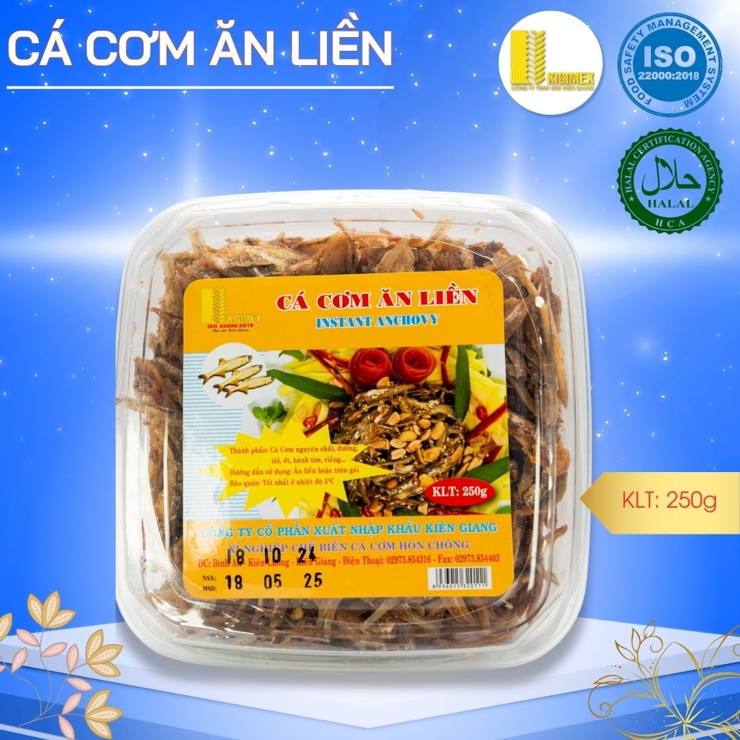 Cá cơm ăn liền 250g